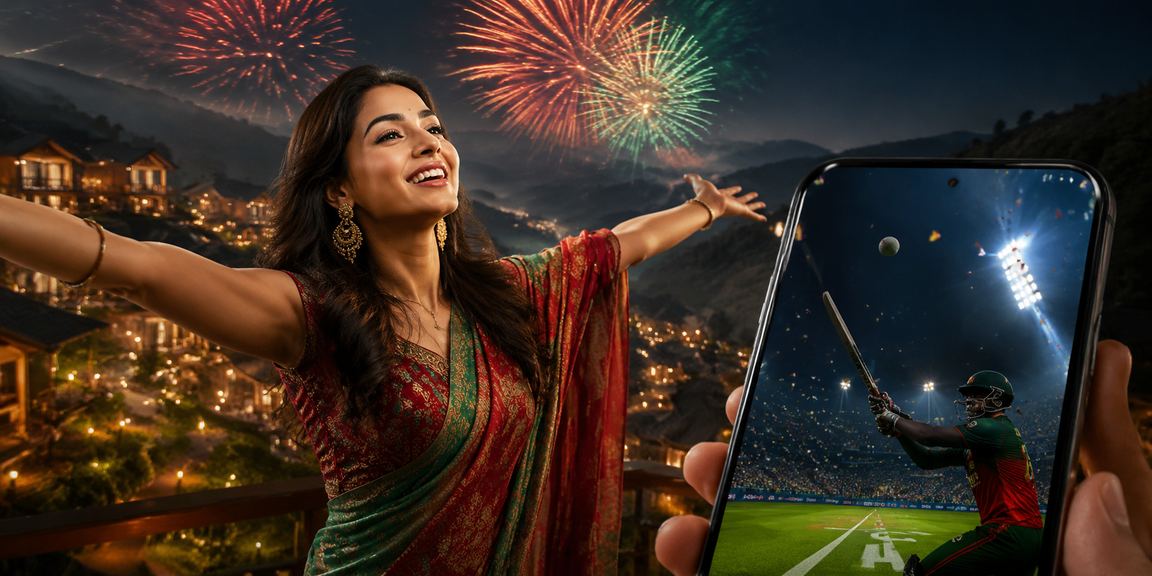 বান্দরবানে লাল-সবুজ পোশাকে ক্রিকেট বেটিং কেস স্টাডি উপভোগ করছেন একজন ব্যবহারকারী