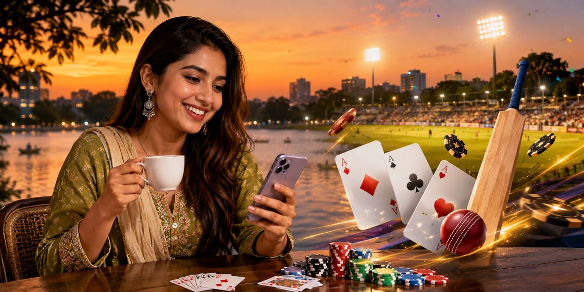 ঢাকায় ক্রিকেট বেটিং উপভোগ করছেন একজন ব্যবহারকারী