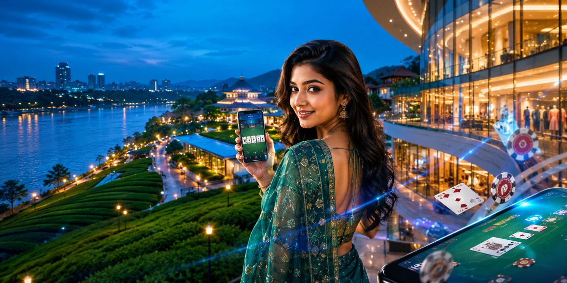 সিলেটের চা বাগানের পটভূমিতে রামি কার্ড গেম